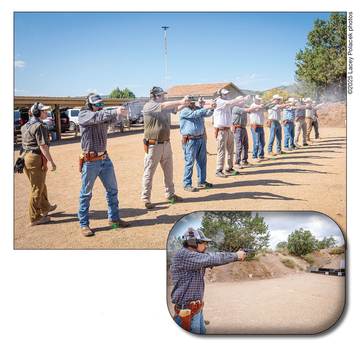 Over the years, the Model 25-5 has been  run through a series of classes, competitions and media events at Gunsite Academy in Paulden, Arizona.